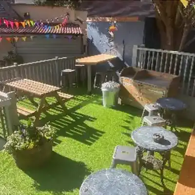 A beautiful pub garden transformation, The Orange Tree, Romford